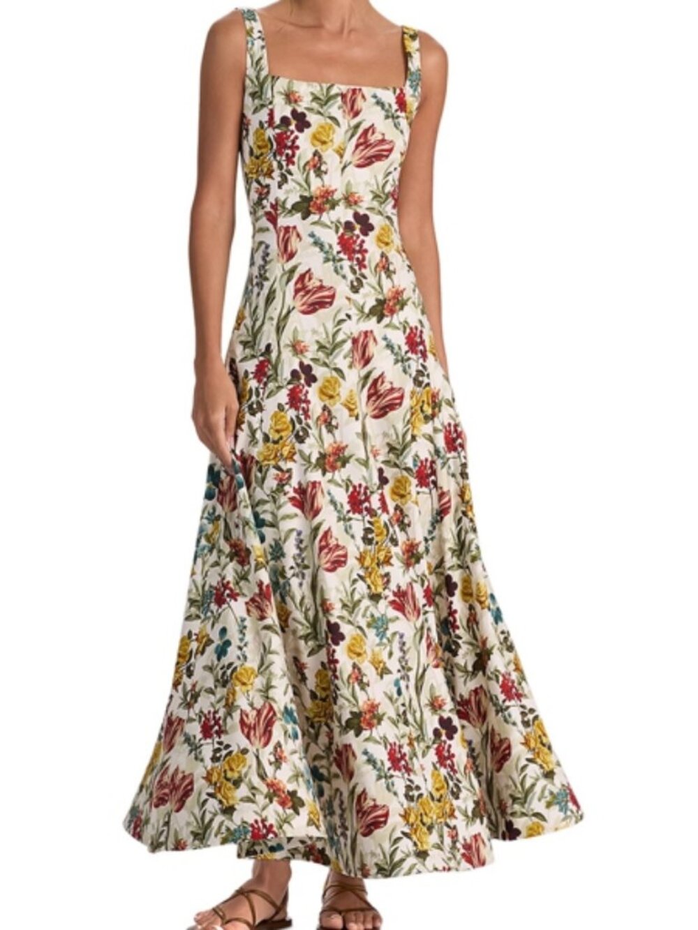 Alice and Olivia Polly Seamed Tie Waist Dress